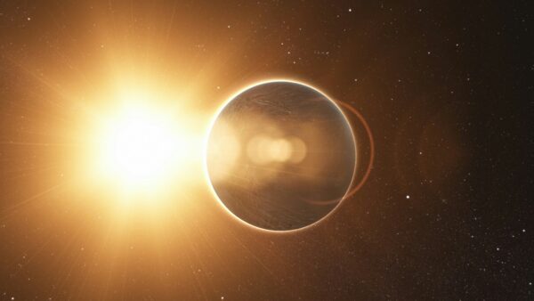 Solar Eclipse by a Lunar event with Ring of Fire