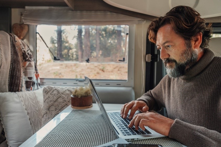 How a Grech RV Becomes Your Luxe Work-From-Anywhere Setup